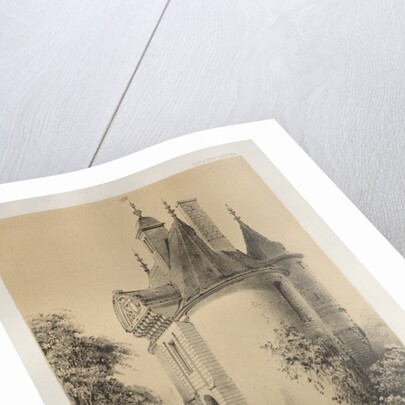 …Pl. 83, Porte du Château de Saint-Martin-Du-Bec, 1860 by Victor Petit
