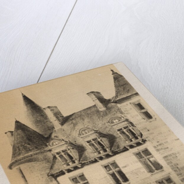 …Pl.100, Château de Saligny, 1860 by Victor Petit