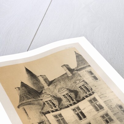 …Pl.100, Château de Saligny, 1860 by Victor Petit
