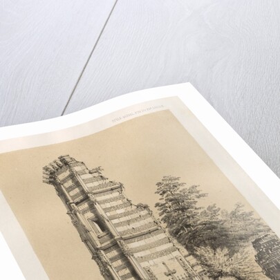 …Pl.3, Tour du chateau de Montfort-lAmaury, 1860 by Victor Petit