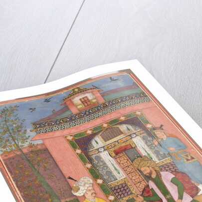 A feast in a pavilion setting, c. 1620 by Muhammad Ali (attributed to)