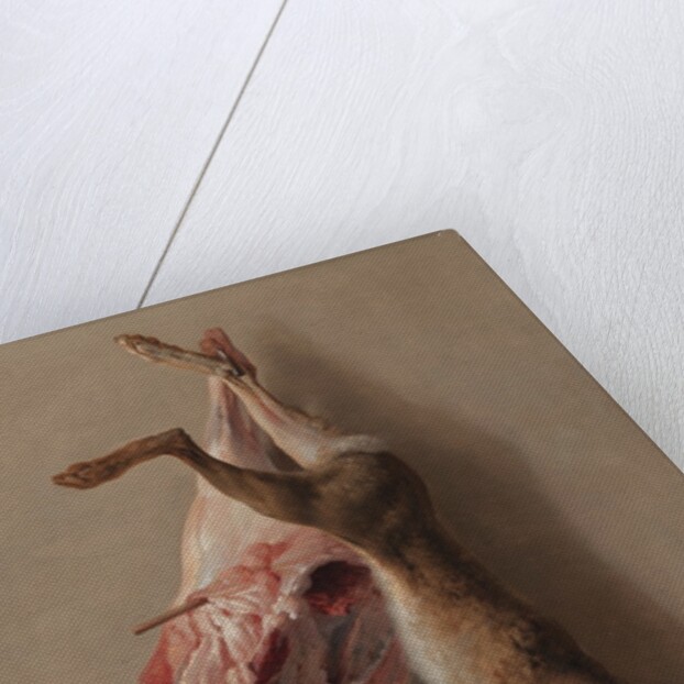 A Hare and a Leg of Lamb, 1742 by Jean-Baptiste Oudry