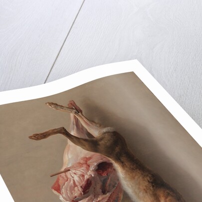 A Hare and a Leg of Lamb, 1742 by Jean-Baptiste Oudry