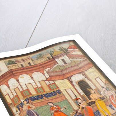 A Man Dips His Hand into a Cauldron as Ladies of the Harem Stand in Amazement…, c. 1600 by Unknown