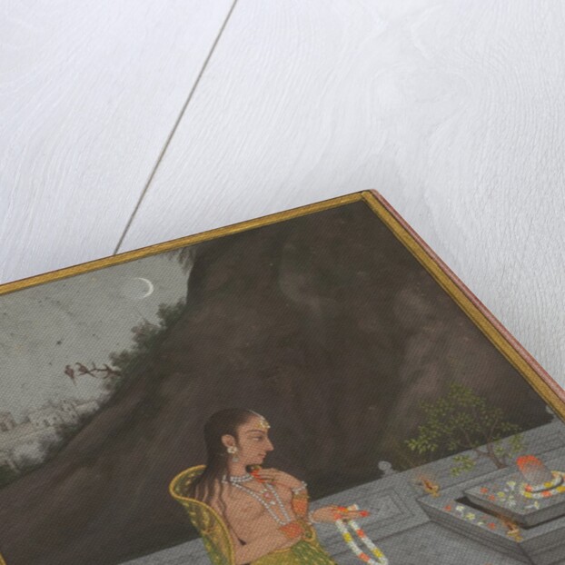 A Night Scene of Shiva Puja, c. 1760-70 by Muhammad Rizavi Hindi (attributed to)