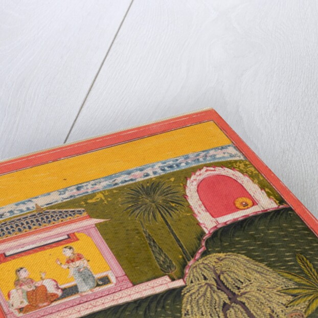 A page from a Rasikapriya series, c. 1660 by Unknown