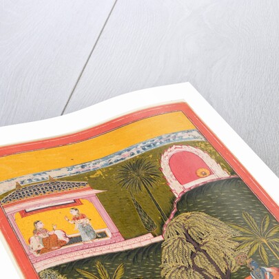 A page from a Rasikapriya series, c. 1660 by Unknown