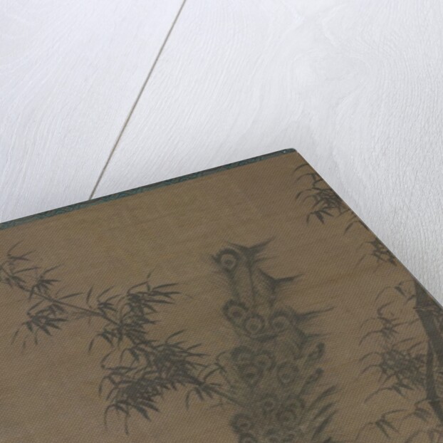 A Pair of Peafowl, late 1400s-early 1500s by Lin Liang