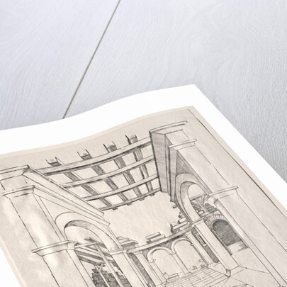 A Portico by Erhard Schön