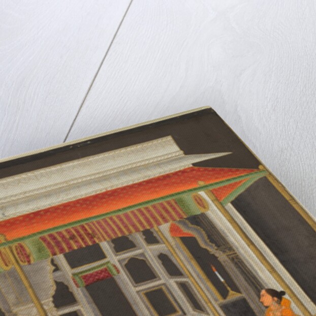 A Princess on a Terrace with Attendants at Night, c. 1760 by Unknown