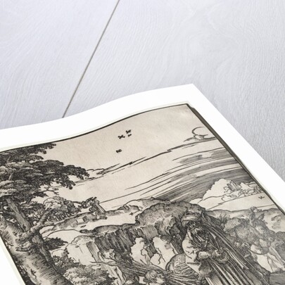 Abraham Going to Sacrifice Isaac, 1517-1519 by Lucas van Leyden