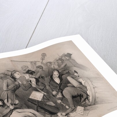Actualités: Société philharmonique de province, 1841 by Jules Platier