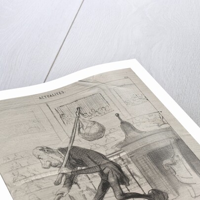 Actualities: Mr. Dupin in his little shoes, 1850 by Honoré Daumier