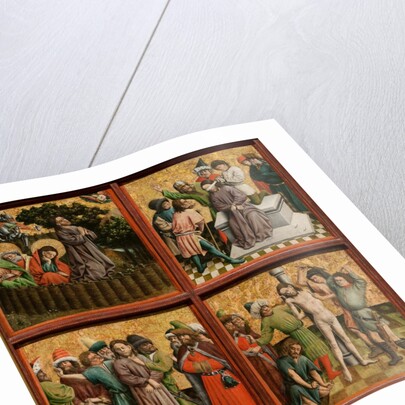 Altarpiece with The Passion of Christ, c. 1440s by Master of the Schlägl Altarpiece