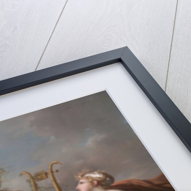 Apollo, God of Light, Eloquence, Poetry and the Fine Arts with Urania, Muse of Astronomy, 1798 by Charles Meynier