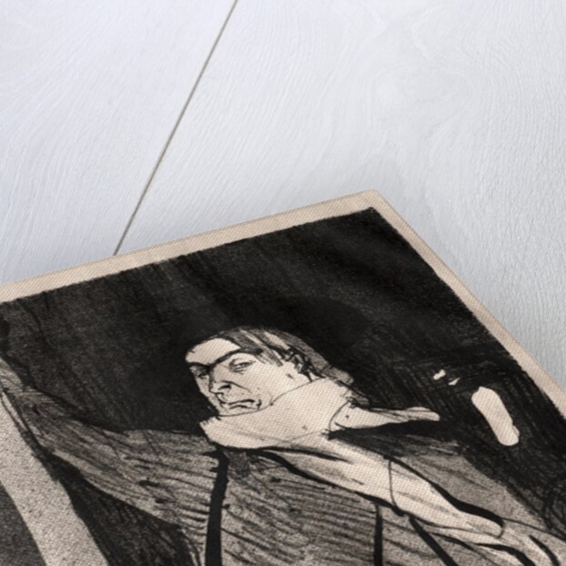 Aristide Bruant, 1893 by Henri de Toulouse-Lautrec