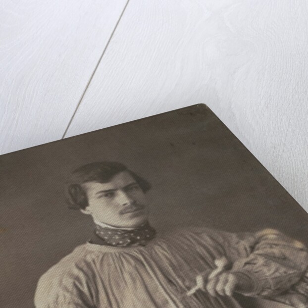 Artist with Pipe, 1853-1857 by Frank Chauvassaignes