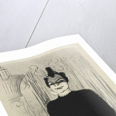 At the Gaieté Rochechouart: Nicolle, 1893 by Henri de Toulouse-Lautrec