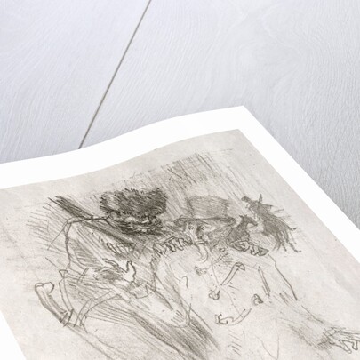 Au pied du Sinaï: Arrestation de Schlomé Fuss, 1898 by Henri de Toulouse-Lautrec