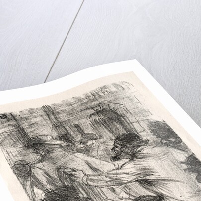 Au pied du Sinaï: La Halle aux Draps, Cracovie, 1898 by Henri de Toulouse-Lautrec