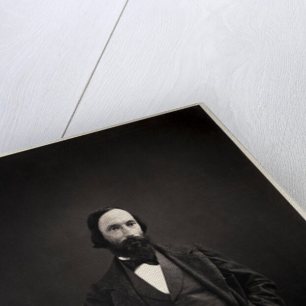 Auguste Vacquerie, c. 1860 by Pierre Jean Delbarre