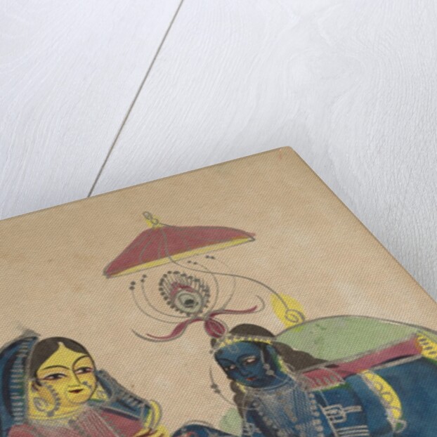Baby Krishna Asking for Butter from Yashoda, 1800s by Unknown
