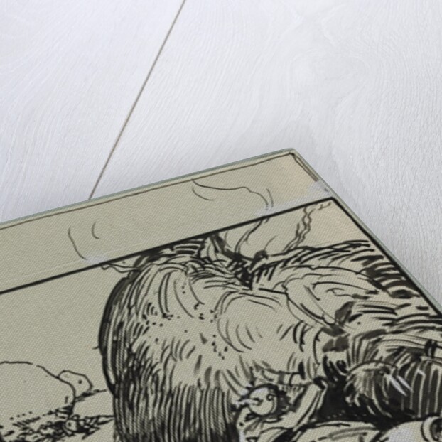 Bataille du Col de la Chiprotte, 1914 by Auguste Louis Lepère