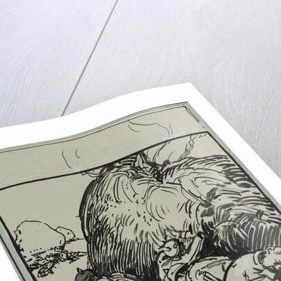 Bataille du Col de la Chiprotte, 1914 by Auguste Louis Lepère