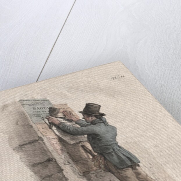 Bill Poster by Carle Vernet