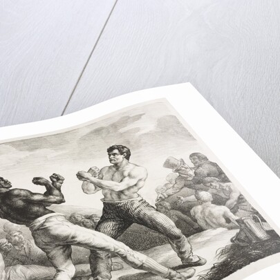 Boxers, 1818 by Théodore Géricault
