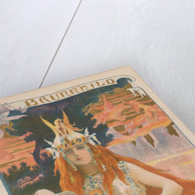 Brunnhild, 1899 by Gaston Bussiere