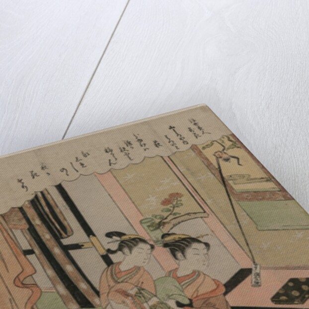 Bush Clover, late 1760s by Suzuki Harunobu