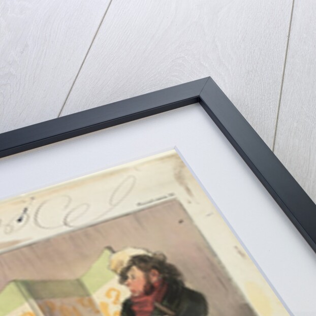 Caricaturana: Breach of Civil Code Article 24, 1837 by Honoré Daumier; Edouard Bouvenne