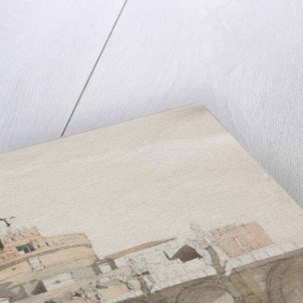 Castel Sant Angelo by Thomas Ender