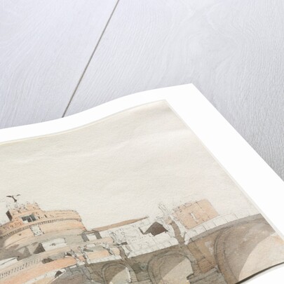 Castel Sant Angelo by Thomas Ender