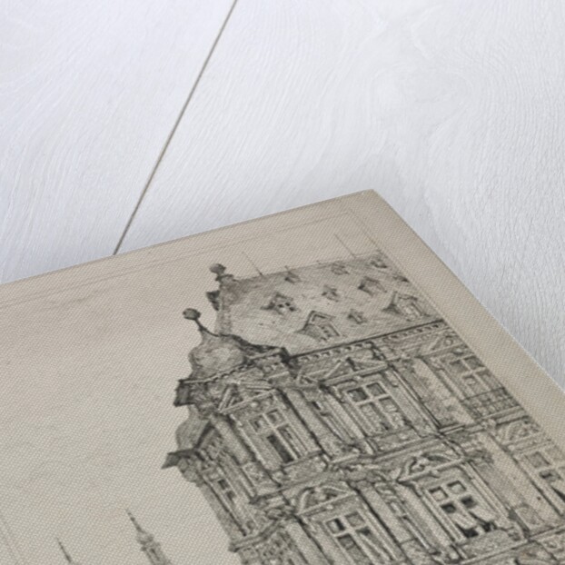 Castle of Martinsburg, Mainz, Germany, 1833 by Samuel Prout