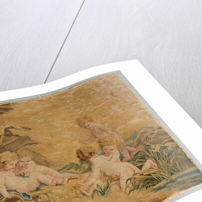 Children Playing: The Bath, 1700s by Charron