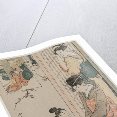 Chushingura: Act II of The Storehouse of Loyalty, late 1790s by Kitagawa Utamaro