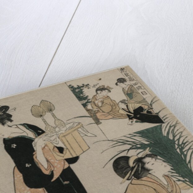 Chushingura: Act IV of The Storehouse of Loyalty, late 1790s by Kitagawa Utamaro