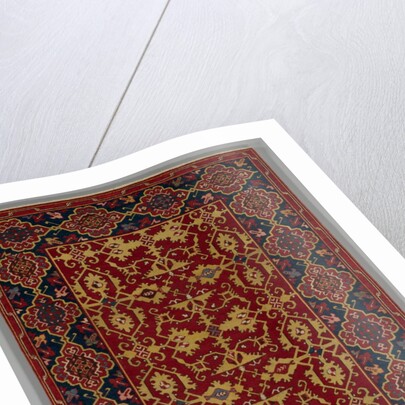 Classical Turkish Carpet with the Lotto Pattern, 1600-1650 by Unknown