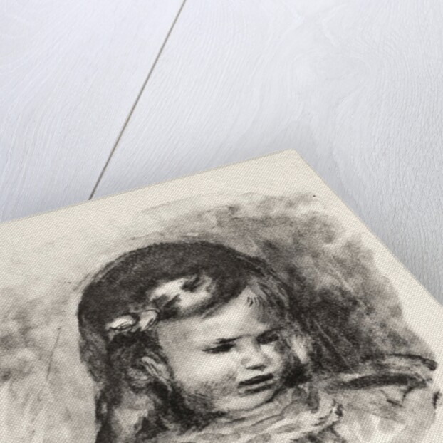 Claude Renoir, la tête baissée, 1904 by Pierre-Auguste Renoir