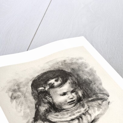 Claude Renoir, la tête baissée, 1904 by Pierre-Auguste Renoir