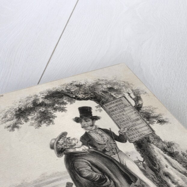 Courses de Chantilly, 1841 by Clémente Pruche