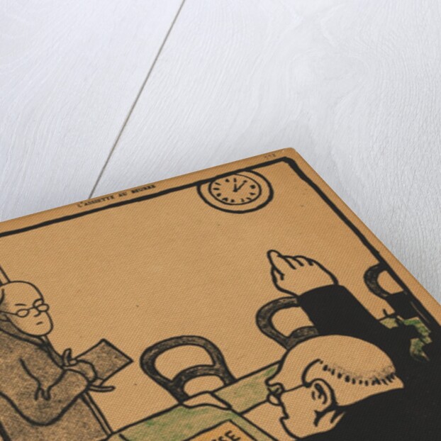 Crimes and Punishments XV, 772: Ten Past One, 1871 by Félix Vallotton