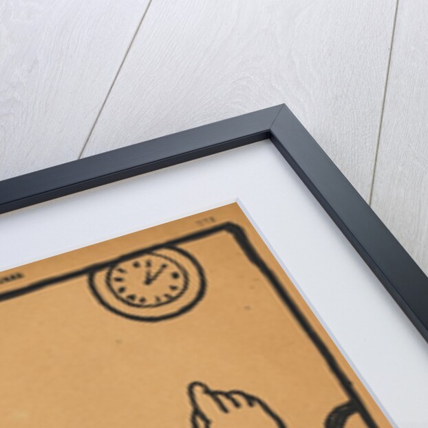 Crimes and Punishments XV, 772: Ten Past One, 1871 by Félix Vallotton