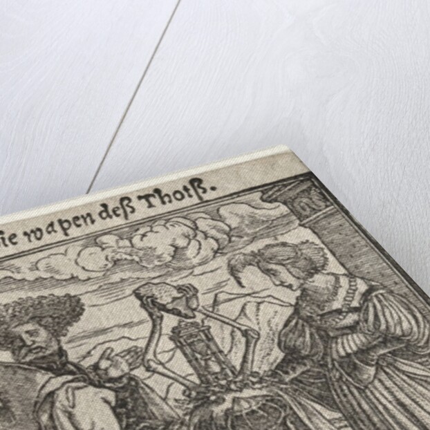 Dance of Death: The Coat of Arms of Death by Hans Holbein