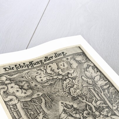 Dance of Death: The Creation by Hans Holbein