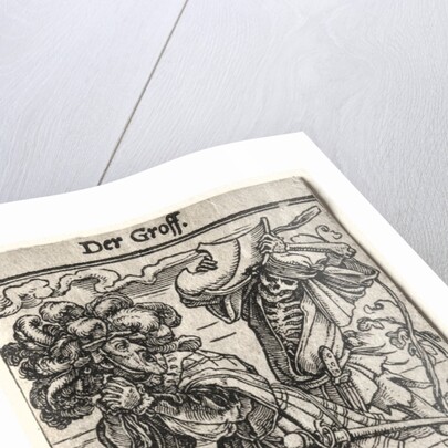 Dance of Death: The Earl, c. 1526 by Hans Holbein