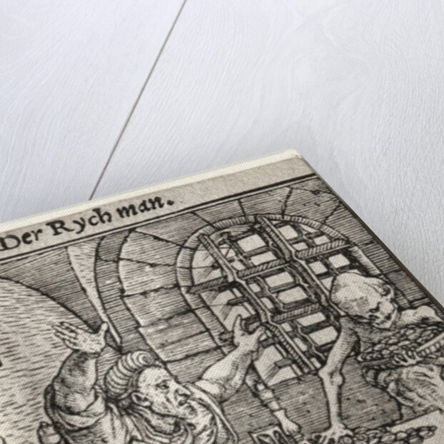 Dance of Death: The Miser, c. 1526 by Hans Holbein