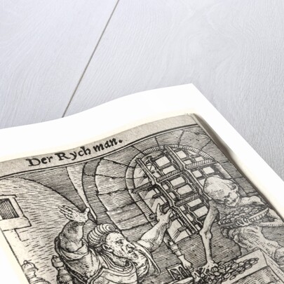 Dance of Death: The Miser, c. 1526 by Hans Holbein